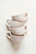 Stacked handmade cups